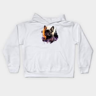 French Bulldog Halloween Kids Hoodie